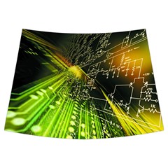 Machine Technology Circuit Electronic Computer Technics Detail Psychedelic Abstract Pattern Kids  Midi Sailor Dress from ArtsNow.com Front Skirt