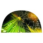 Machine Technology Circuit Electronic Computer Technics Detail Psychedelic Abstract Pattern Anti Scalding Pot Cap