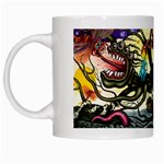 Psychedelic Funky Trippy White Mug