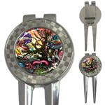 Psychedelic Funky Trippy 3-in-1 Golf Divots