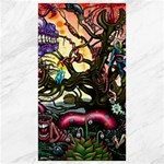 Psychedelic Funky Trippy Canvas 40  x 72 