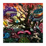 Psychedelic Funky Trippy Medium Glasses Cloth (2 Sides)