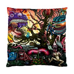 Psychedelic Funky Trippy Standard Cushion Case (Two Sides) from ArtsNow.com Back