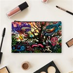 Psychedelic Funky Trippy Cosmetic Bag (Medium)