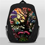 Psychedelic Funky Trippy Backpack Bag
