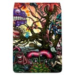 Psychedelic Funky Trippy Removable Flap Cover (L)