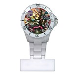 Psychedelic Funky Trippy Plastic Nurses Watch