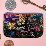 Psychedelic Funky Trippy Large Coin Purse