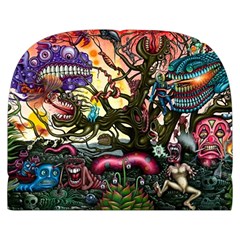 Psychedelic Funky Trippy Make Up Case (Small) from ArtsNow.com Back