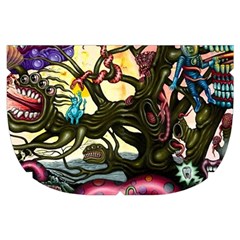 Psychedelic Funky Trippy Make Up Case (Small) from ArtsNow.com Side Right