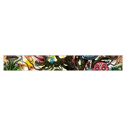 Psychedelic Funky Trippy Make Up Case (Small) from ArtsNow.com Zipper Tape Front