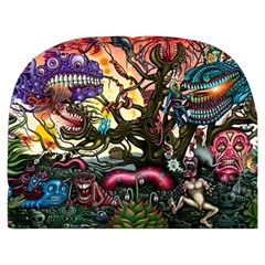 Psychedelic Funky Trippy Make Up Case (Medium) from ArtsNow.com Back
