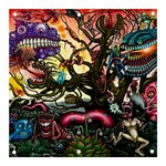 Psychedelic Funky Trippy Banner and Sign 3  x 3 