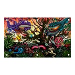 Psychedelic Funky Trippy Banner and Sign 5  x 3 