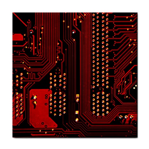 Technology Computer Circuit Tile Coaster from ArtsNow.com Front
