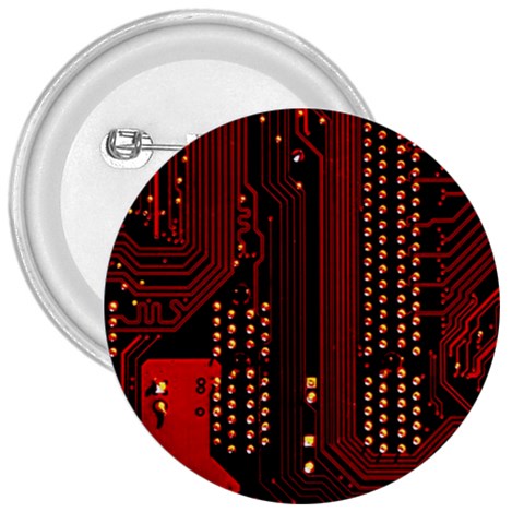 Technology Computer Circuit 3  Buttons from ArtsNow.com Front