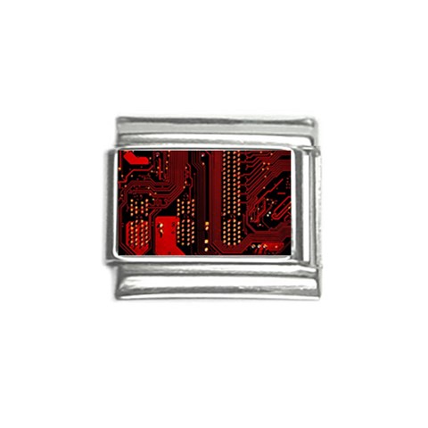 Technology Computer Circuit Italian Charm (9mm) from ArtsNow.com Front