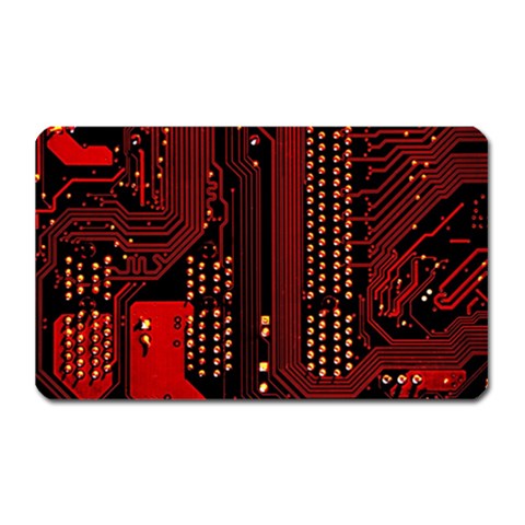 Technology Computer Circuit Magnet (Rectangular) from ArtsNow.com Front