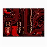Technology Computer Circuit Postcards 5  x 7  (Pkg of 10)