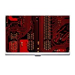 Technology Computer Circuit Business Card Holder
