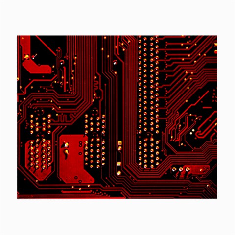 Technology Computer Circuit Small Glasses Cloth from ArtsNow.com Front