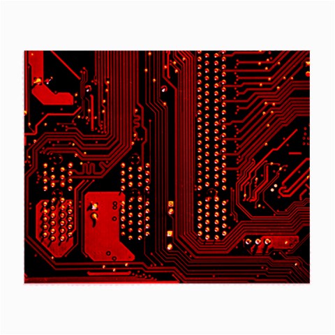Technology Computer Circuit Small Glasses Cloth from ArtsNow.com Front