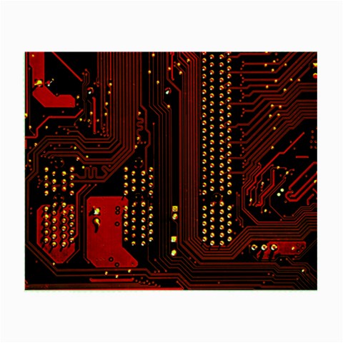 Technology Computer Circuit Small Glasses Cloth from ArtsNow.com Front