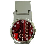 Technology Computer Circuit Money Clip Watches