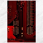 Technology Computer Circuit Canvas 12  x 18 