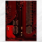 Technology Computer Circuit Canvas 18  x 24 