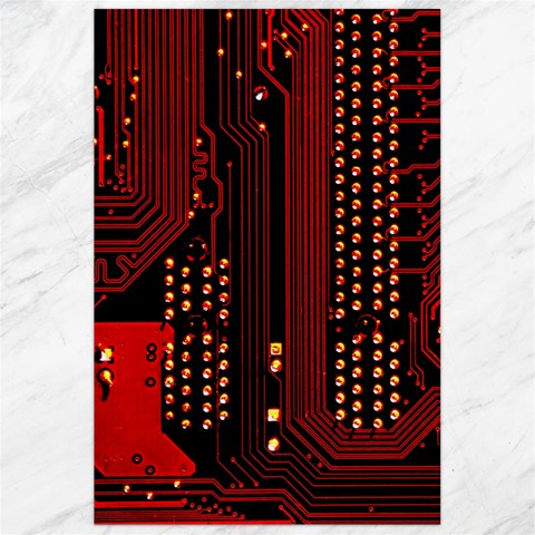 Technology Computer Circuit Canvas 24  x 36  from ArtsNow.com 23.35 x34.74  Canvas - 1