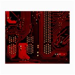 Technology Computer Circuit Small Glasses Cloth (2 Sides)