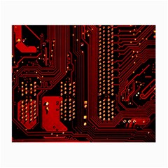 Technology Computer Circuit Small Glasses Cloth (2 Sides) from ArtsNow.com Back