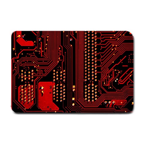 Technology Computer Circuit Small Doormat from ArtsNow.com 24 x16  Door Mat