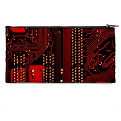 Technology Computer Circuit Pencil Case from ArtsNow.com Back