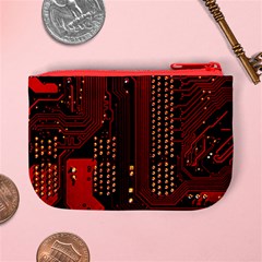 Technology Computer Circuit Mini Coin Purse from ArtsNow.com Back