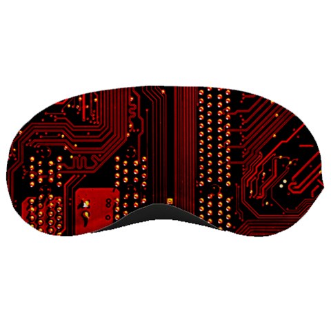 Technology Computer Circuit Sleep Mask from ArtsNow.com Front