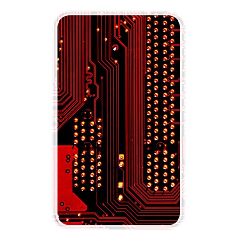 Technology Computer Circuit Memory Card Reader (Rectangular) from ArtsNow.com Front