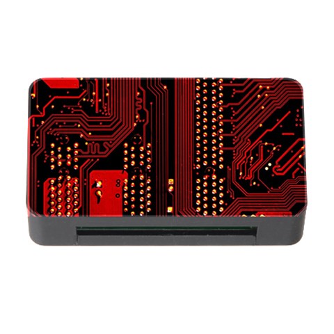 Technology Computer Circuit Memory Card Reader with CF from ArtsNow.com Front