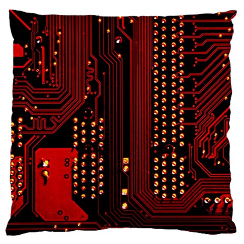 Technology Computer Circuit Large Cushion Case (One Side) from ArtsNow.com Front