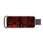 Technology Computer Circuit Portable USB Flash (Two Sides)