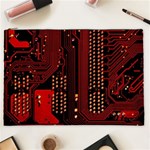 Technology Computer Circuit Cosmetic Bag (XXL)