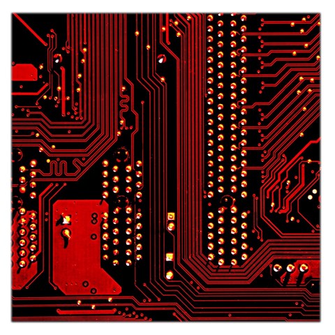 Technology Computer Circuit Square Satin Scarf (36  x 36 ) from ArtsNow.com Front
