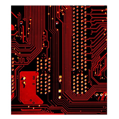Technology Computer Circuit Duvet Cover (King Size) from ArtsNow.com Duvet Quilt