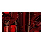 Technology Computer Circuit Satin Shawl 45  x 80 
