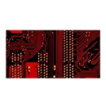 Technology Computer Circuit Satin Wrap 35  x 70 