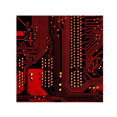 Technology Computer Circuit Square Satin Scarf (30  x 30 ) from ArtsNow.com Front