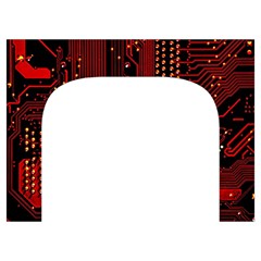 Technology Computer Circuit Toiletries Pouch from ArtsNow.com Front