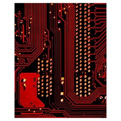 Technology Computer Circuit Drawstring Pouch (XL) from ArtsNow.com Back