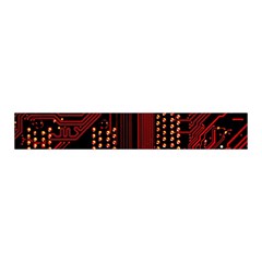 Technology Computer Circuit Midi Wrap Pencil Skirt from ArtsNow.com Waistband
